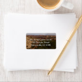 Canyonlands Aussicht vom Neck Springs Trail Adressaufkleber (Insitu)