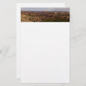 Canyonlands Aussicht vom Neck Springs Trail Briefpapier (Vorne/Hinten)