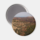 Canyonlands Aussicht vom Neck Springs Trail Magnet (Vorderseite/Rückseite)