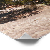 Canyonlands Blick vom Cave Springs Trail Poster (Ecke)