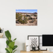 Canyonlands Blick vom Cave Springs Trail Poster (Heimbüro)