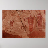 Canyonlands-Felskunst Poster (Vorne)