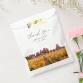 Canyonlands Hochzeitliches Personalisiertes Foto Geschenktütchen (Versiegelt)