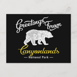 Canyonlands National Park Bear Postkarte