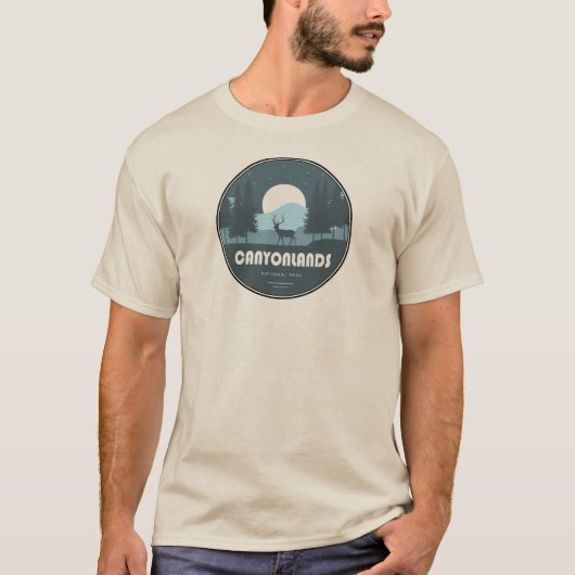 Canyonlands National Park Deer T-Shirt (Vorderseite)