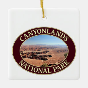 Canyonlands National Park in Moab, Utah Keramikornament