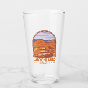 Canyonlands National Park Island Im Sky Retro Glas