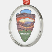 Canyonlands National Park Mesa Arch Arrowhead Ornament Aus Metall (Links)