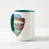 Canyonlands National Park Mesa Arch Arrowhead Tasse (Vorderseite Links)
