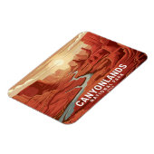 Canyonlands National Park Sunset Magnet (Linke Seite)