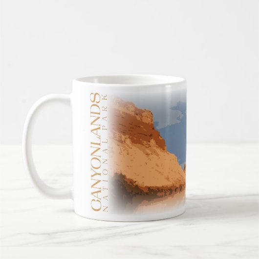 Canyonlands National Park Tasse, Utah Cup Kaffeetasse (Links)