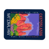 Canyonlands National Park Utah Distressed Magnet (Horizontal)