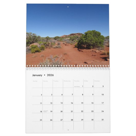 Canyonlands National Park, Utah Kalender (Jan 2026)
