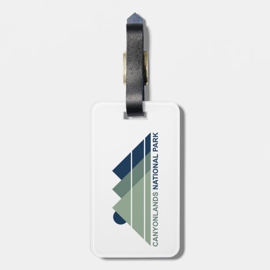 Canyonlands Nationalpark Gepäckanhänger (Rückseite vertikal)