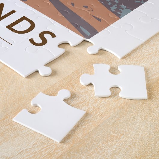 Canyonlands Nationalpark Moab Vintage Puzzle (Seite)