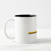 Canyonlands Nationalpark Pine Trees Sun Zweifarbige Tasse (Links)