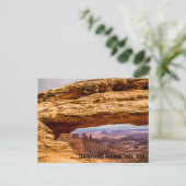 Canyonlands Nationalpark Postcard Postkarte (Stehend Vorderseite)