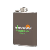 Canyonlands Nationalpark Retro Flachmann (Links)