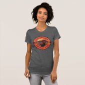 Canyonlands Nationalpark Retro Kompass Emblem T-Shirt (Vorne ganz)