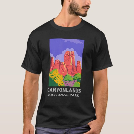 Canyonlands Nationalpark Shirt Utah Camping (Vorderseite)