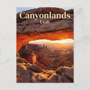 Canyonlands-Nationalpark USA Postkarte