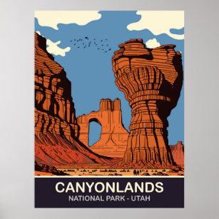 Canyonlands, Nationalpark, Utah, Reisen Poster