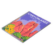 Canyonlands Nationalpark Utah Vintag Notizblock (Linke Seite)