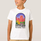 Canyonlands Nationalpark Utah Vintager T - Shirt (Vorderseite)