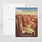 Canyonlands Nationalpark Vintag Postkarte (Vorne/Hinten)