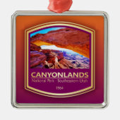Canyonlands NP (PF1) Ornament Aus Metall (Vorne)