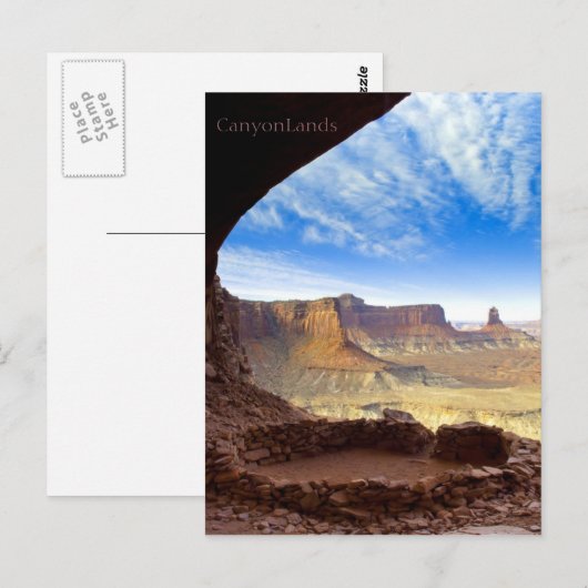 CanyonLands Postkarte (Vorne/Hinten)