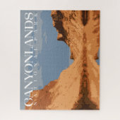 Canyonlands Puzzle, Nationalpark Jigsaw Puzzle (Vertikal)