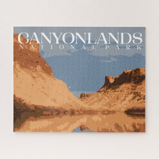Canyonlands Puzzle, Nationalpark Jigsaw Puzzle (Horizontal)