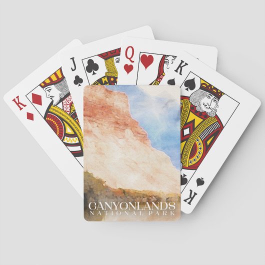 Canyonlands Spielkarten, Nationalpark Deck Spielkarten (Rückseite)