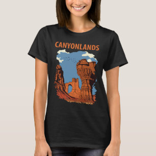 Canyonlands Utah Arches Orange Reise T-Shirt