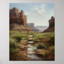 Canyonlands Utah Landschaft Kunst, Dichtung und Mu Poster
