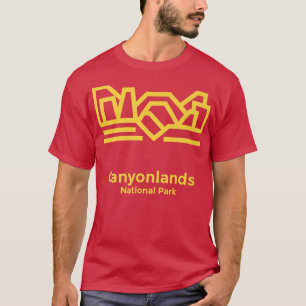 Canyonlands Utah Minimalistisch Retro Graphic 98 T-Shirt