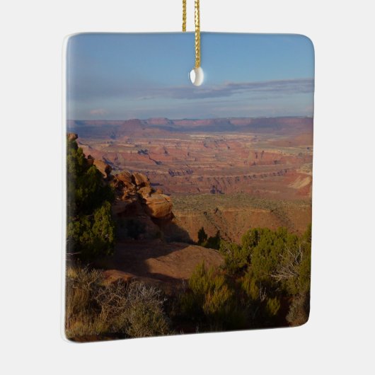 Canyonlands View von Grand View Point Trail Keramikornament (Rechts)