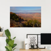 Canyonlands View von Grand View Point Trail Poster (Heimbüro)