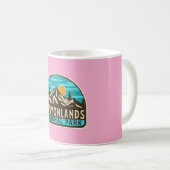 Canyonlands -Vintage � The Endless Horizon Kaffeetasse (VorderseiteRechts)