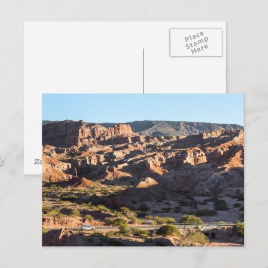 Canyons der Provinz Salta Postkarte (Vorne/Hinten)