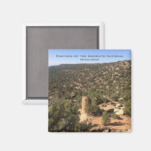 Canyons des antiken Nationaldenkmals Magnet (Vorderseite/Rückseite)