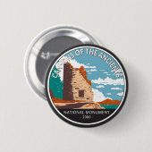 Canyons des antiken Nationalmonumentzirkels Button (Vorne & Hinten)