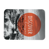 Canyons | Zitat zu neuen Horizonten entdecken Magnet (Horizontal)