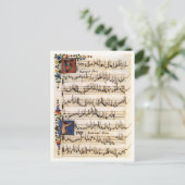 Canzoniere für drei und vier Stimmen Postkarte (Stehend Vorderseite)