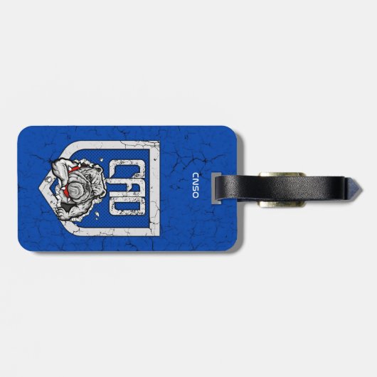 CAO-GEPÄCKETIKETT GEPÄCKANHÄNGER (Rückseite horizontal)