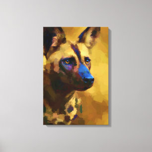 Cão Selvagem Africano Arte Leinwanddruck