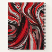Caos en Rojo, Blanco y Negro Notizblock (Rückseite)