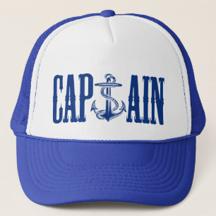 Cap Anchor Ain Captain Cap'Ain Truckerkappe