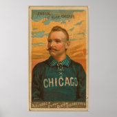 Cap Anson, Chicago White Strumpfs Poster (Vorne)